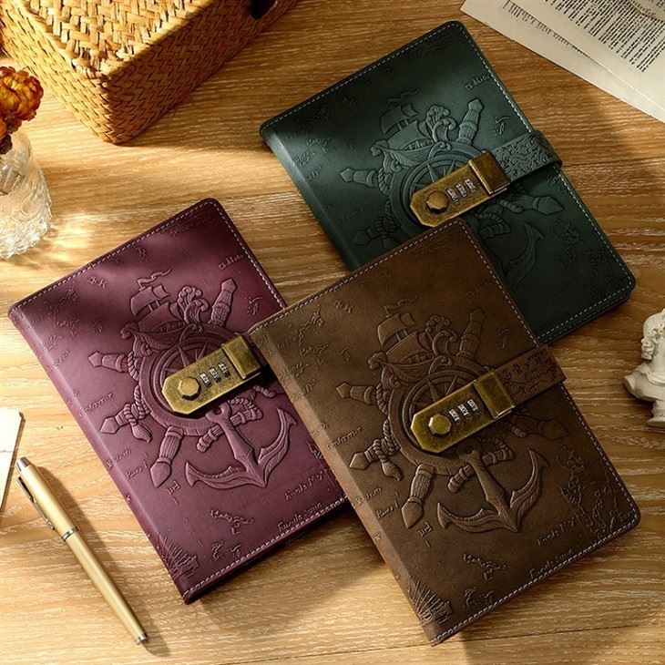 A5 Notebook With Lock