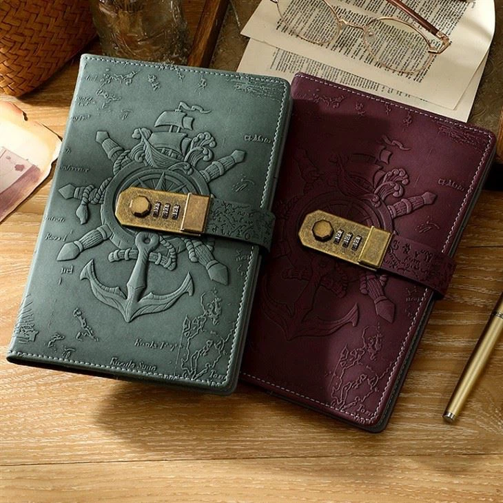 A5 Notebook With Lock